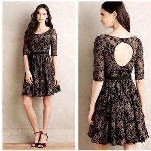 New Anthropologie Estella Lace Cocktail Dress